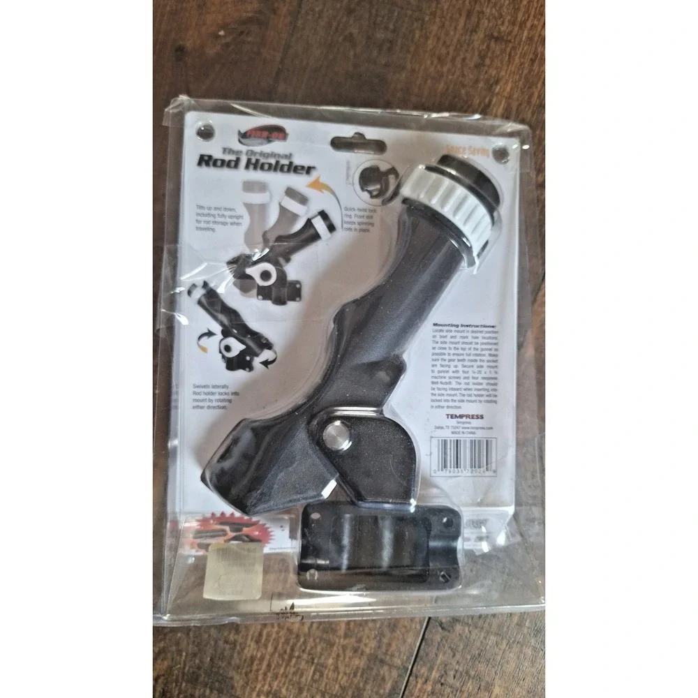 Plastic Fishing Rod Holder, The Original Rod Holder, Side/Flush mount